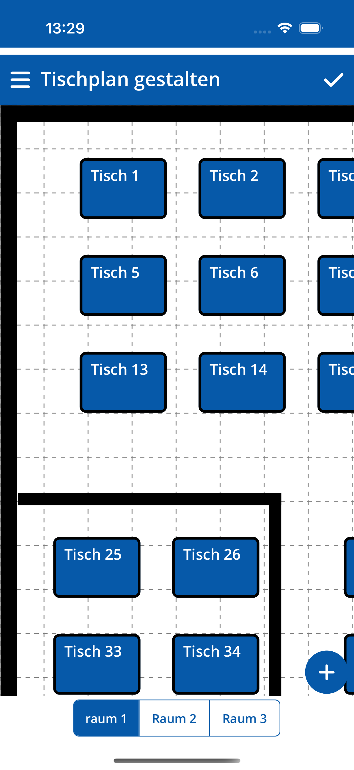 Tischplan Editor (Handy)