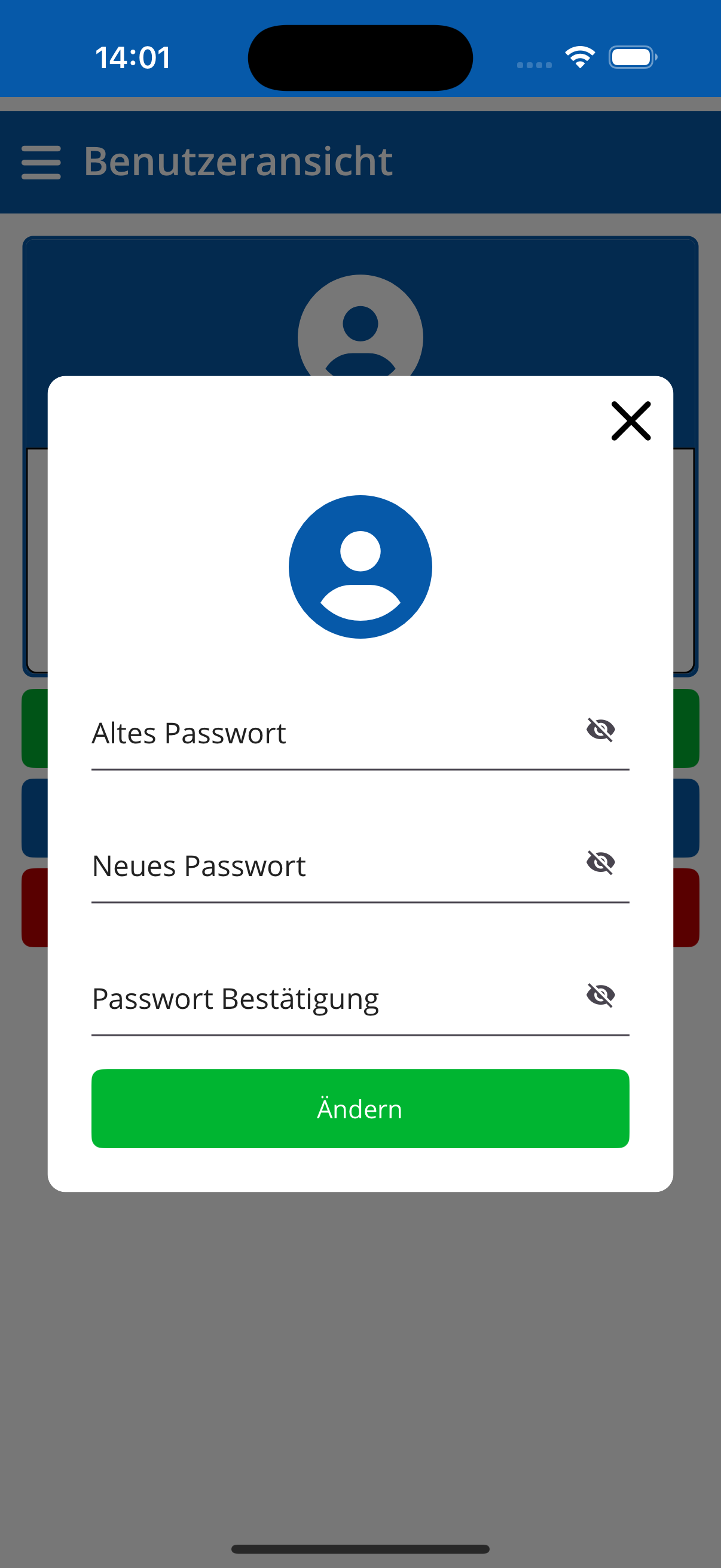 Passwort ändern