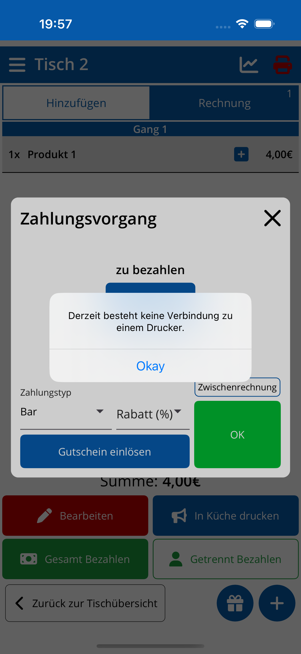 Drucker-Fehler (Handy)