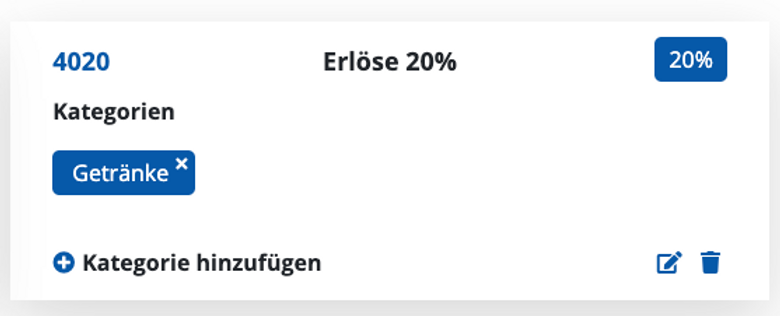 Zugewiesene Kategorien